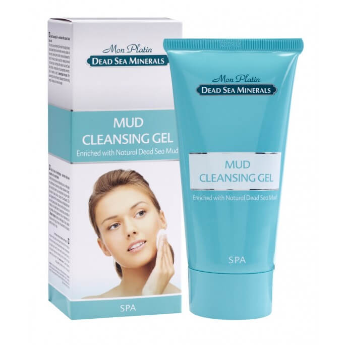 ג‭'‬ל‭ ‬ניקוי‭ ‬פנים ‬מועשר‭ ‬בבוץ‭ ‬טבעי‭ ‬מים‭ ‬המלח